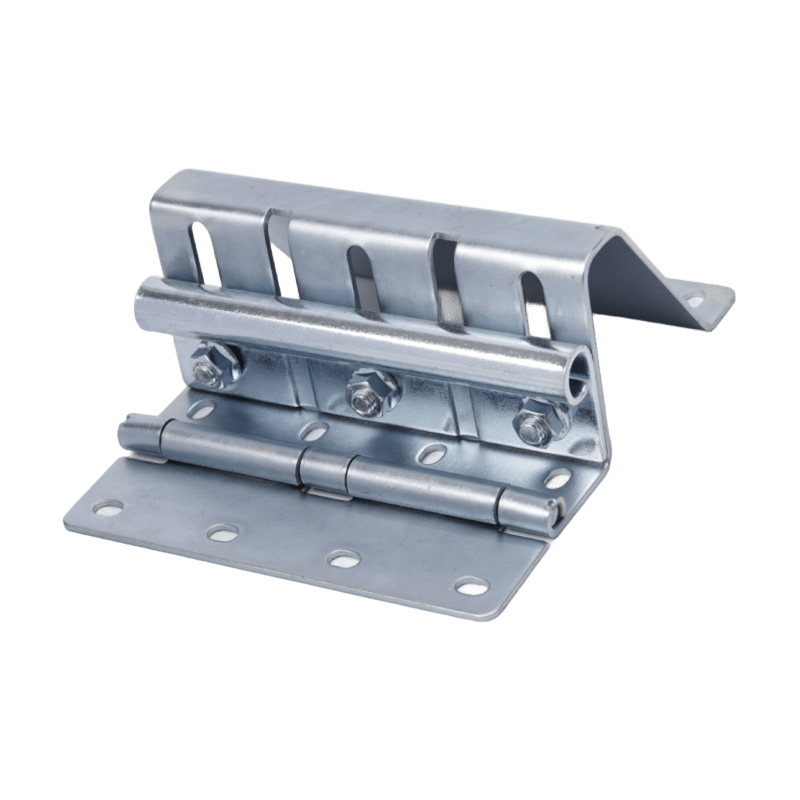 Garage Door 2.5mm Galvanized Adjustable Finger Protection Double Hinge