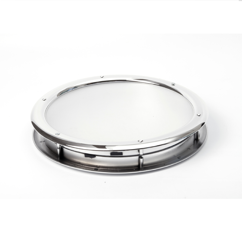Garage Door Round Window | Circular Glass-Framed Window – Model WT-W110007