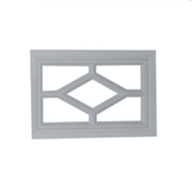 Garage Door White Decorative Window | Premium Decorative Window – Model WT-W110006