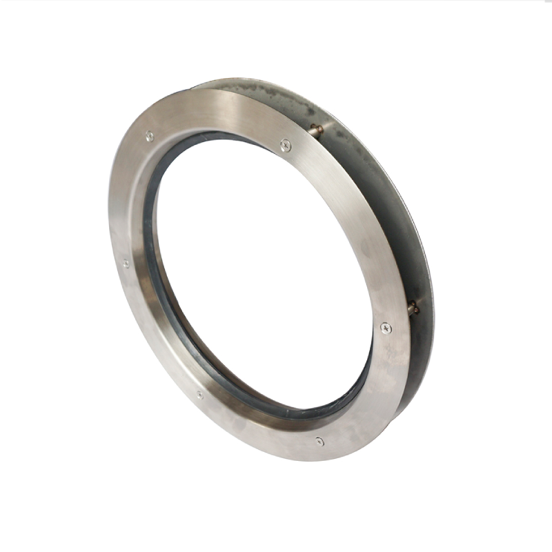 Stainless Steel Round Window with Glass | Circular Glass Insert – Model WT-W110010