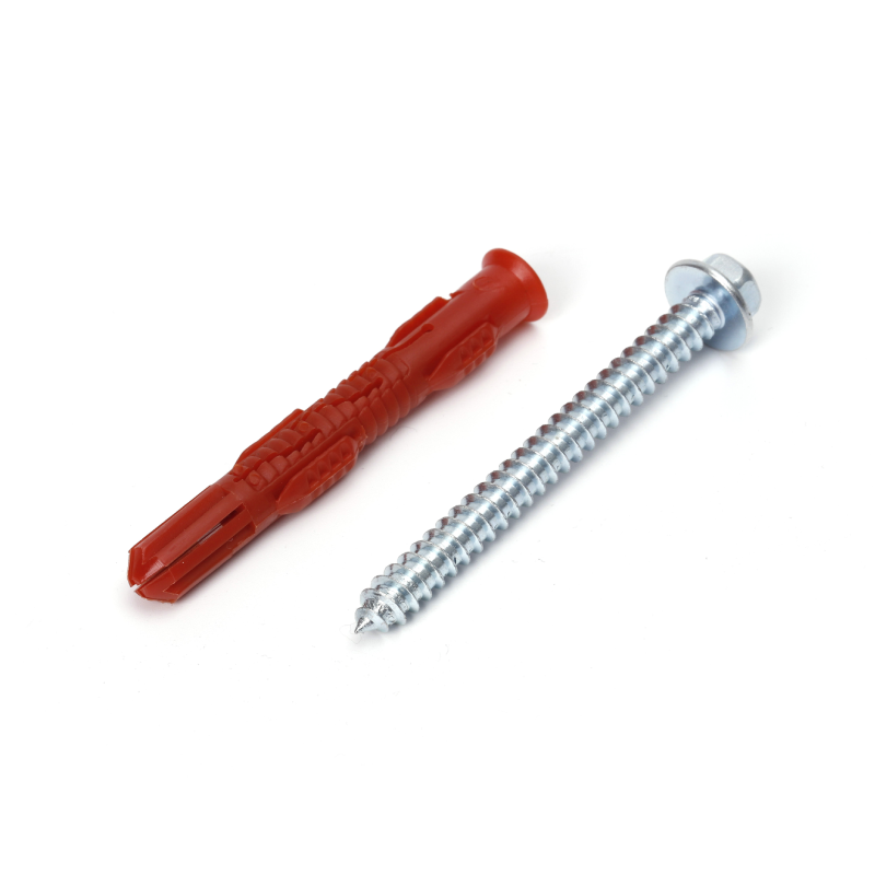 Lag Screw with Plastic Washer 8×80 mm (11 mm Head) | Reinforced Fastening Kit – Model WT-C12010