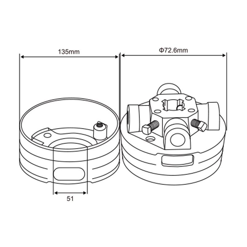 Spring Fitting Coupler | 5-1/4