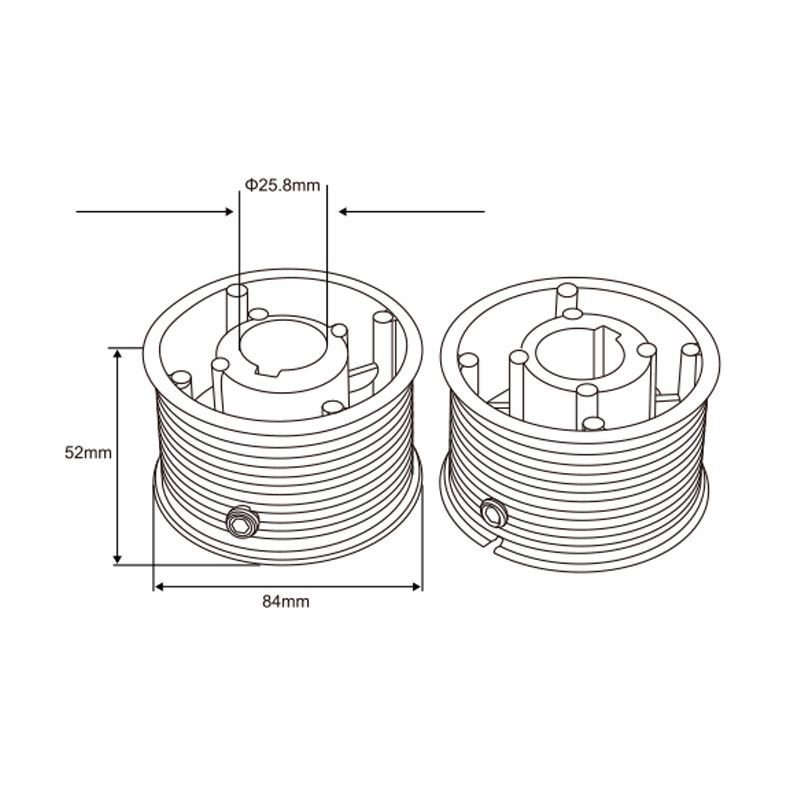 10′ Cable Drum | Heavy-Duty Garage Door Cable Drum – Model WT-D10003