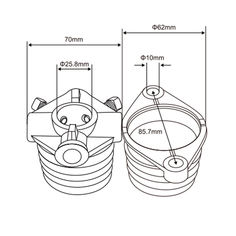 Spring Fitting Adapter | 1-3/4