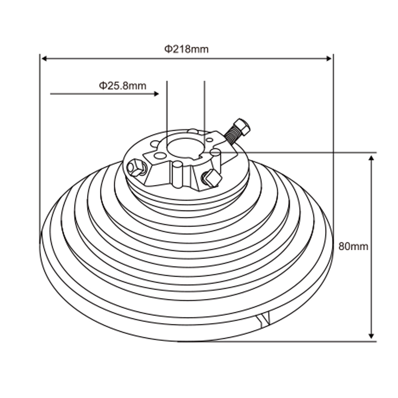 11′ Vertical Lift Cable Drum | Specialized Cable Drum – Model WT-D10012
