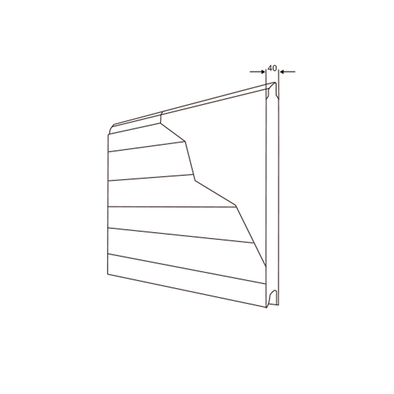 Finger Protection Panel | Anti-Pinch Garage Door Safety Panel – Model WT-P13001