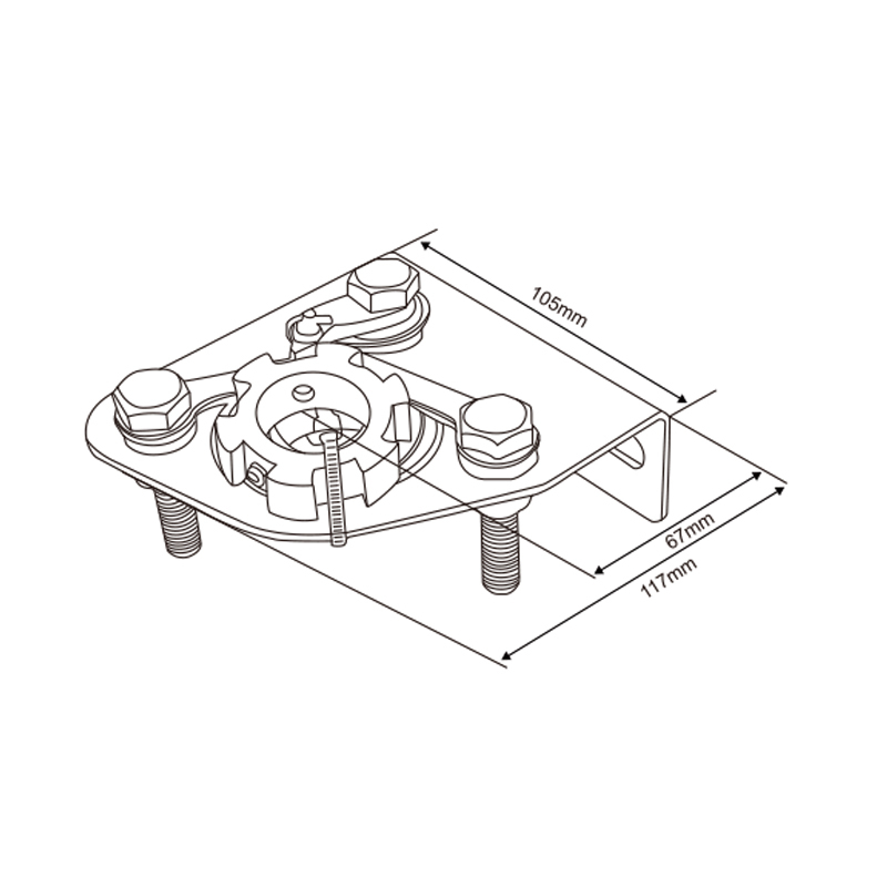 Residential Spring Safety Break Device | Garage Door Spring Protection – Model WT-40001