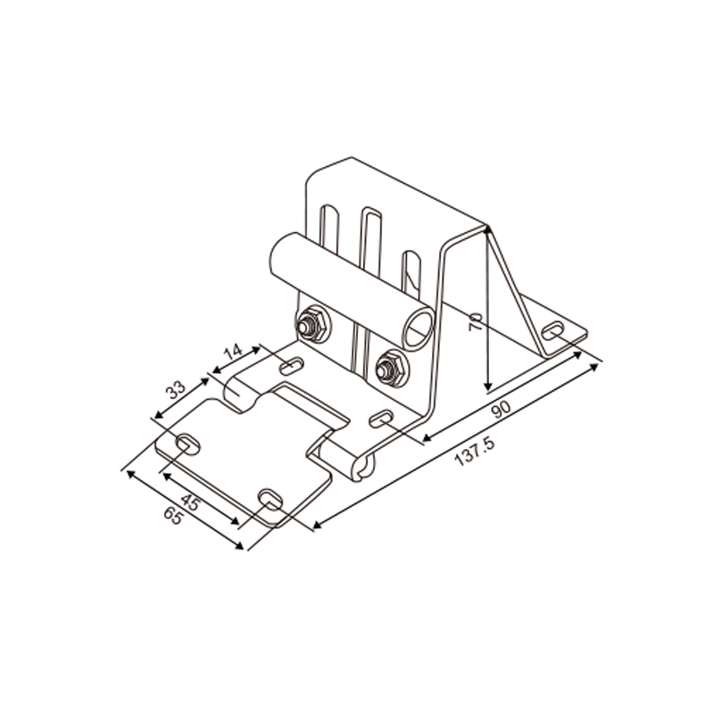 Finger Protection Side Hinge | 2.5 mm Safety Side Panel Connector – Model WT-T60021