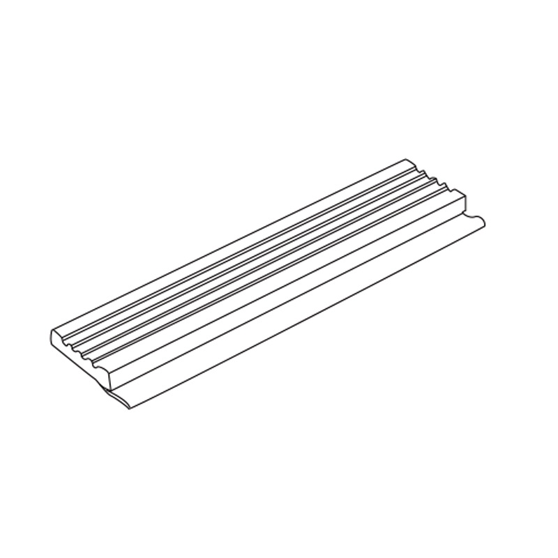 Side Profile | Garage Door Exterior Side Edge Profile – Model WT-P100010