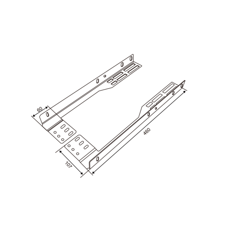 Flag Angle for Sectional Garage Door | Durable Track Angle Support &ndash; Model WT-T50015