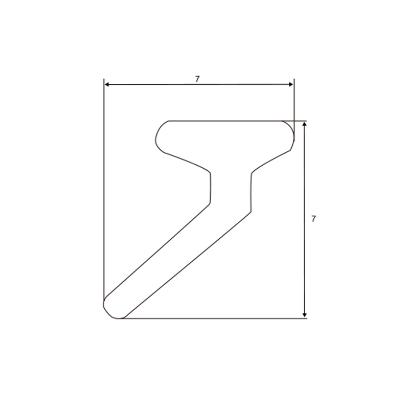 Rubber Seal for Pass Door | Weatherproof Door Gasket – Model WT-P13009