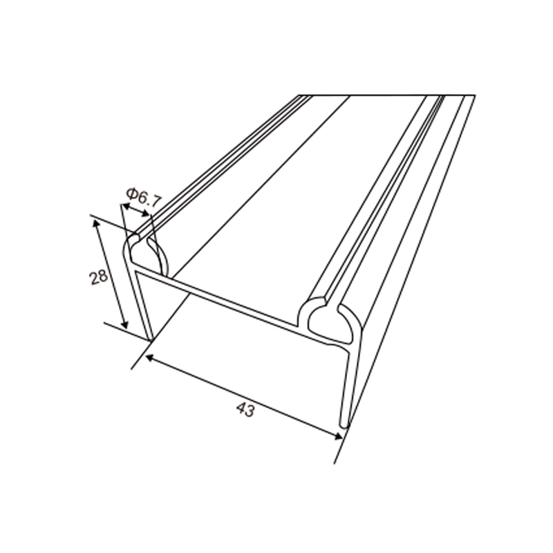 Steel Bottom Profile | Garage Door Lower Edge Support Profile – Model WT-P100002