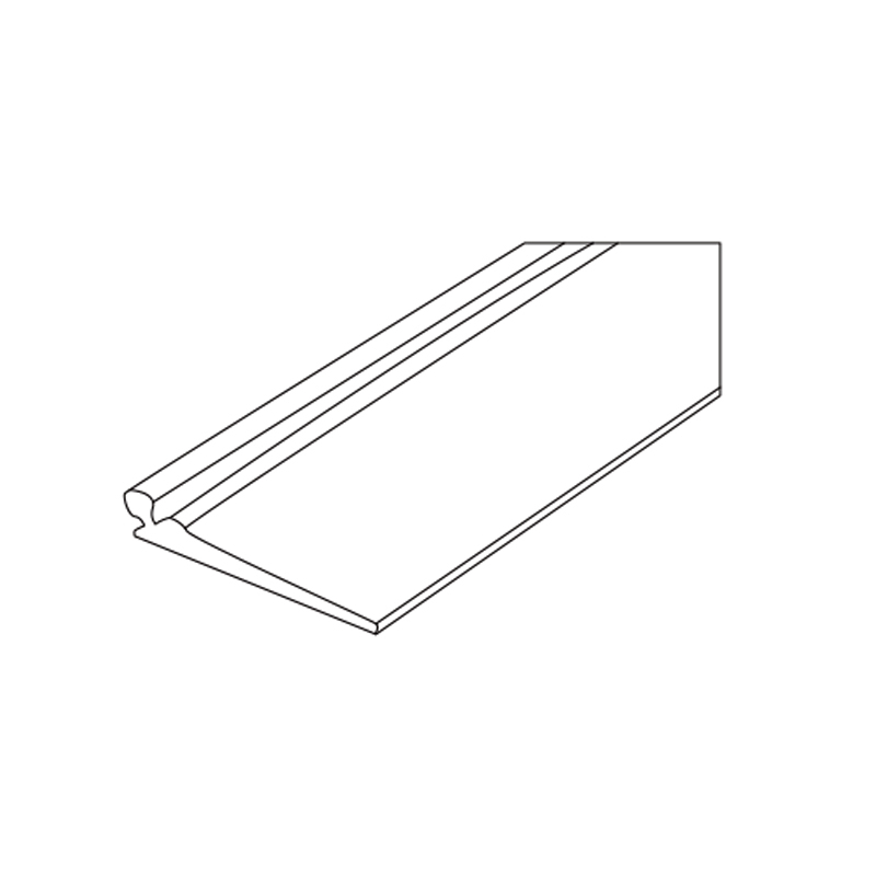 Rubber Top Seal | Garage Door Upper Weather Seal – Model WT-P100008