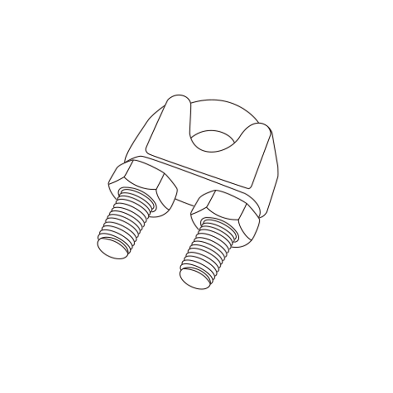 Cable Wire Clip Shackle | Tension Cable Holding Clip – Model WT-C12005